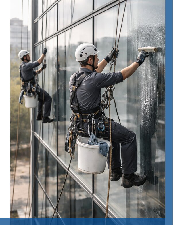 Мойка сплошного остекления в Санкте-Петербурге, заказать от 319 р.| ВЫСОТНИК-Снк