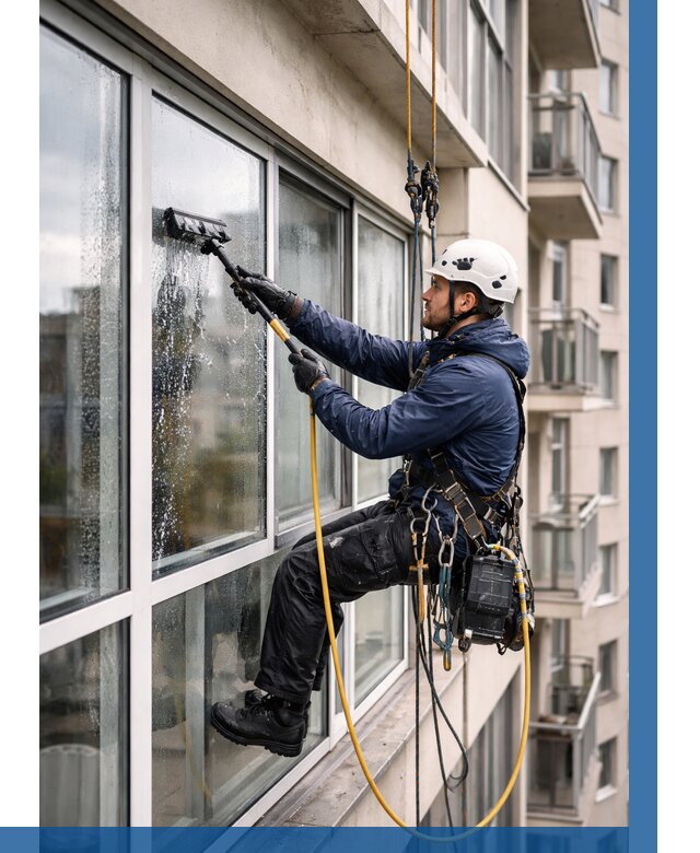 Мойка балконного остекления в Санкте-Петербурге от 3720 р. | ВЫСОТНИК-Снк