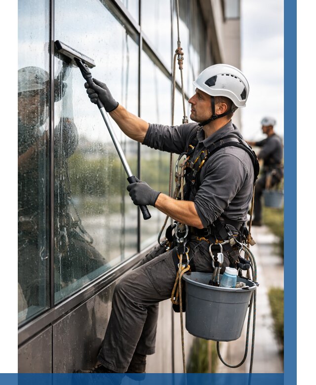Мойка стеклянных фасадов в Санкте-Петербурге от 213 р. | ВЫСОТНИК-Снк