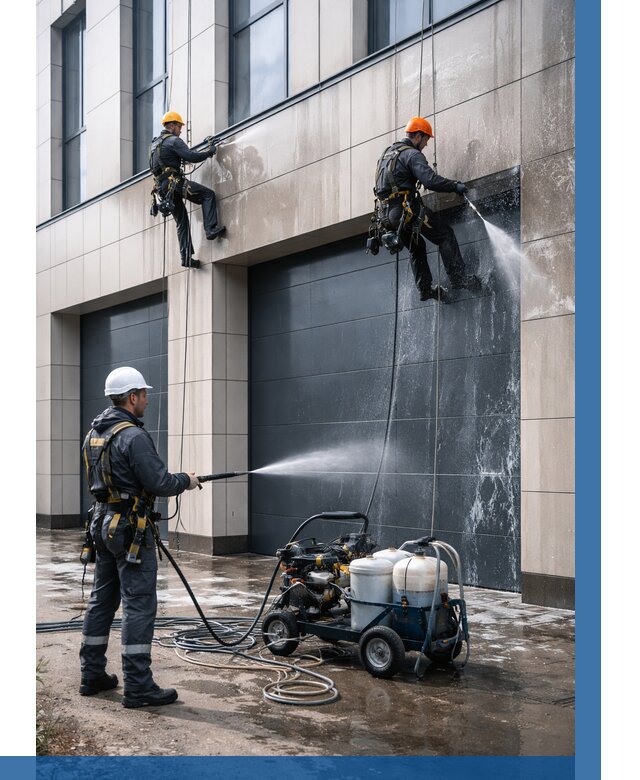 Послестроительная мойка фасада в Санкте-Петербурге от 319 р. | ВЫСОТНИК-Снк