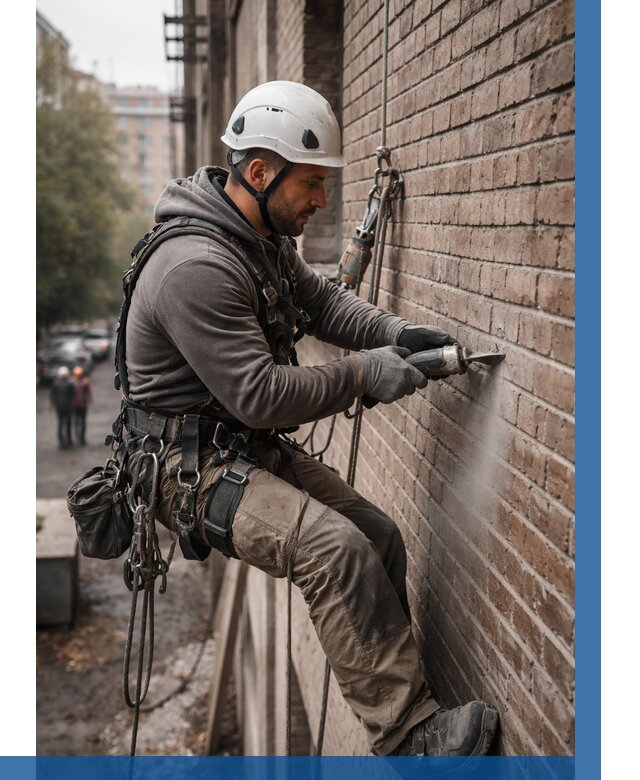 Расшивка кирпичных швов в Санкте-Петербурге от 638 р. | ВЫСОТНИК-Снк