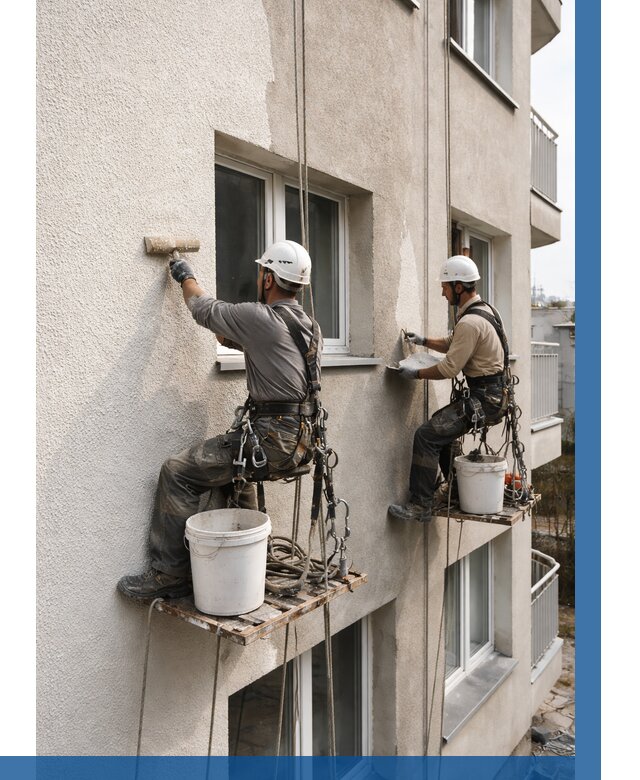 Нанесение короеда на фасад в Санкте-Петербурге от 478 р. | ВЫСОТНИК-Снк