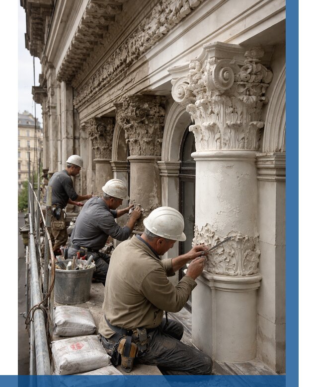 Реставрация фасадной лепнины в Санкте-Петербурге от 2657 р. | ВЫСОТНИК-Снк