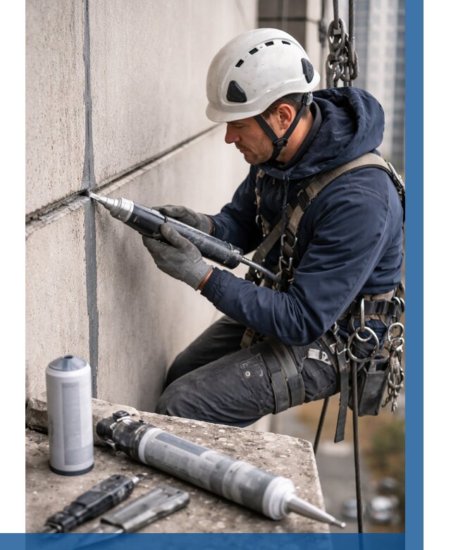 Вторичная герметизация швов в Санкте-Петербурге от 478 р. | ВЫСОТНИК-Снк