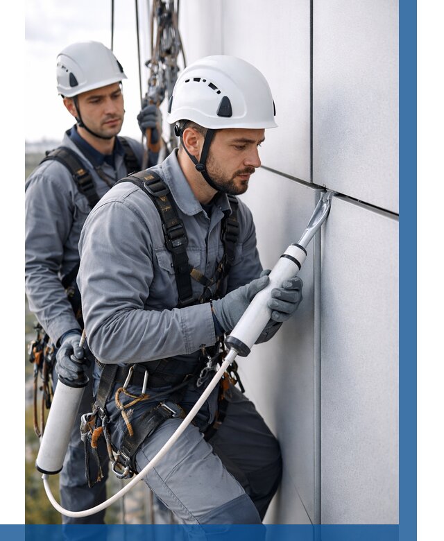 Герметизация швов вилатермом в Санкте-Петербурге от 638 р. | ВЫСОТНИК-Снк