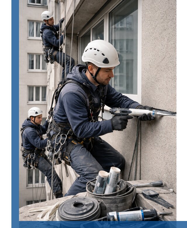 Герметизация швов лоджии в Санкте-Петербурге профессионально и надежно