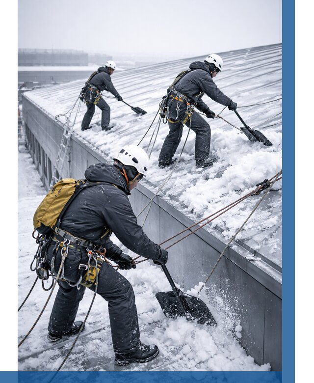 Очистка навесов от снега в Санкте-Петербурге от 4783 р. | ВЫСОТНИК-Снк