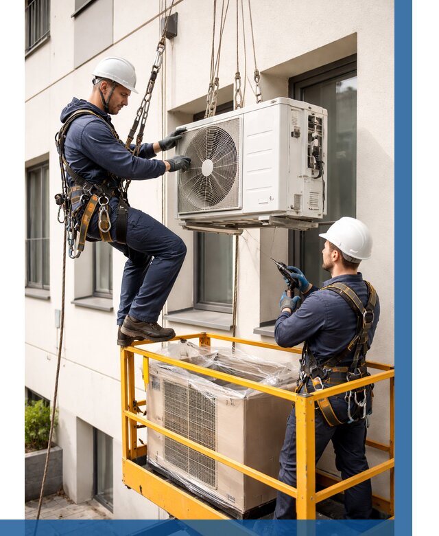 Демонтаж внешнего блока кондиционера в Санкте-Петербурге от 3720 р. | ВЫСОТНИК-Снк