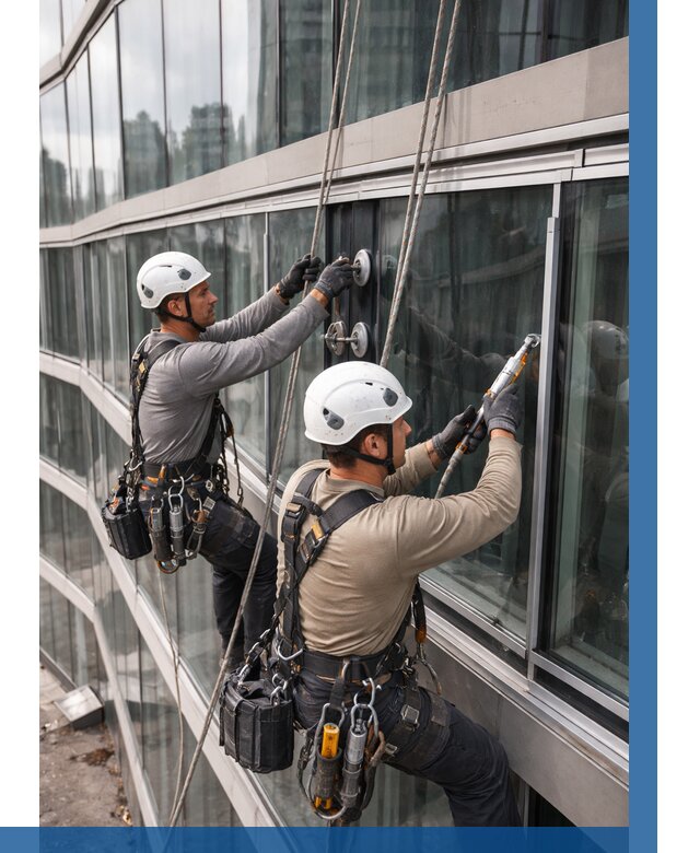 Радиусное остекление фасада в Санкте-Петербурге от 12754 р. | ВЫСОТНИК-Снк