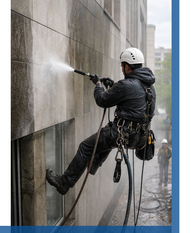 Гидроструйная очистка поверхностей в Санкте-Петербурге от 903 р. | ВЫСОТНИК-Снк