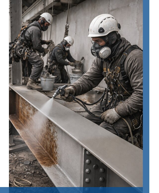 Антикоррозионная покраска металла в Санкте-Петербурге от 744 р. | ВЫСОТНИК-Снк