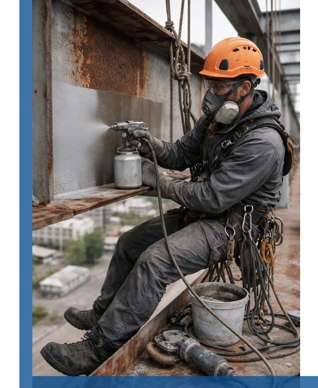 Антикоррозионная обработка металлоконструкций в Санкте-Петербурге под ключ