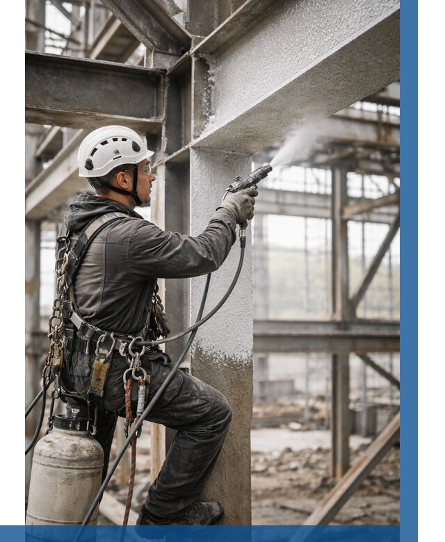 Огнезащита металлоконструкций от 797 р. | ВЫСОТНИК-Снк в Санкте-Петербурге