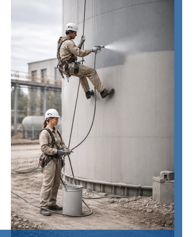 Покраска резервуаров в Санкте-Петербурге от 1275 р. | ВЫСОТНИК-Снк — заказать