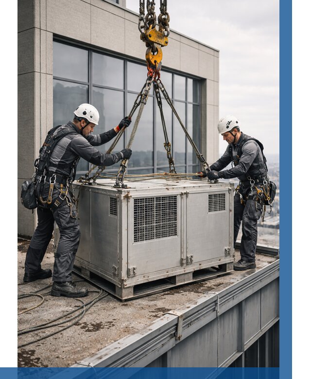 Такелажные работы на высоте в Санкте-Петербурге от 8502 р. | ВЫСОТНИК-Снк