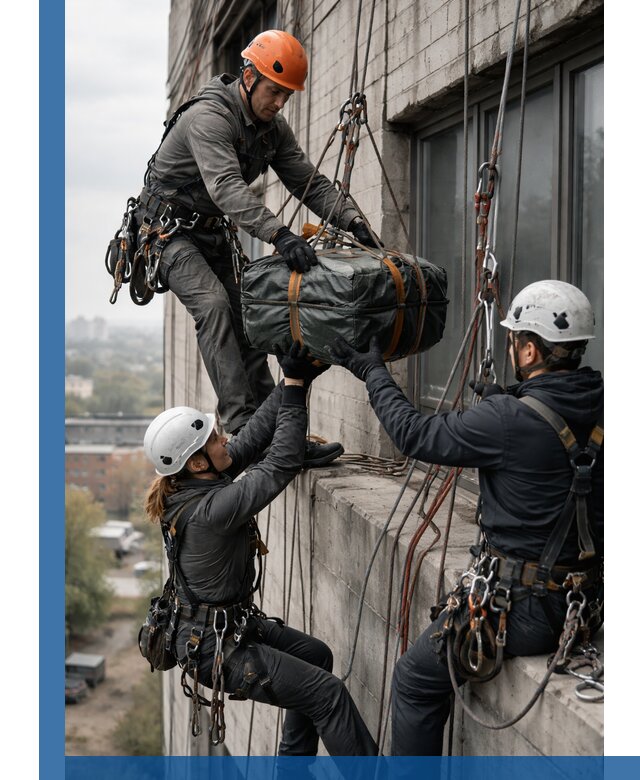 Перемещение грузов вручную в Санкте-Петербурге профессионально и безопасно