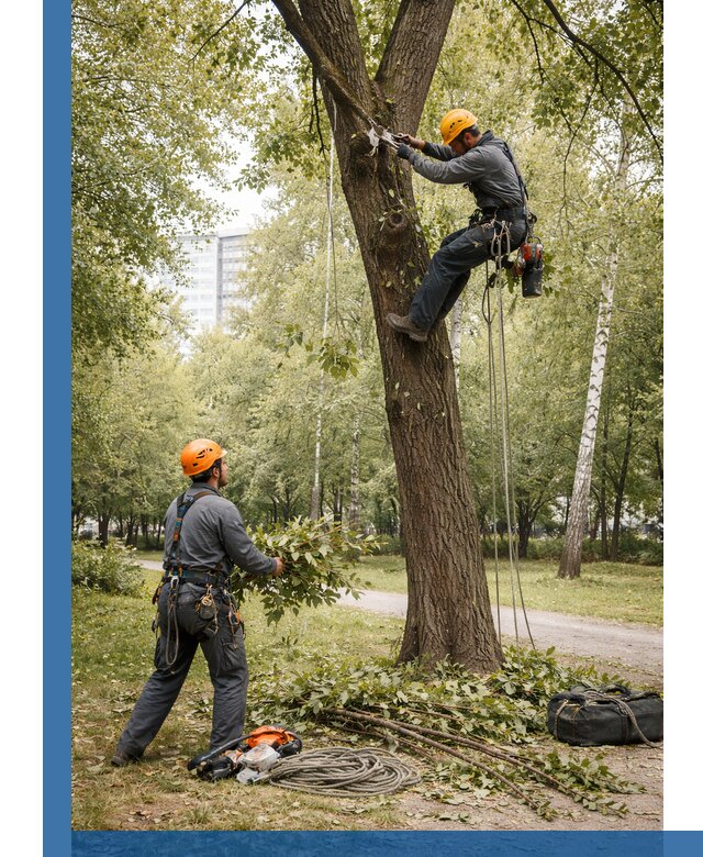 Санитарная обрезка деревьев в Санкте-Петербурге, профессионально и безопасно