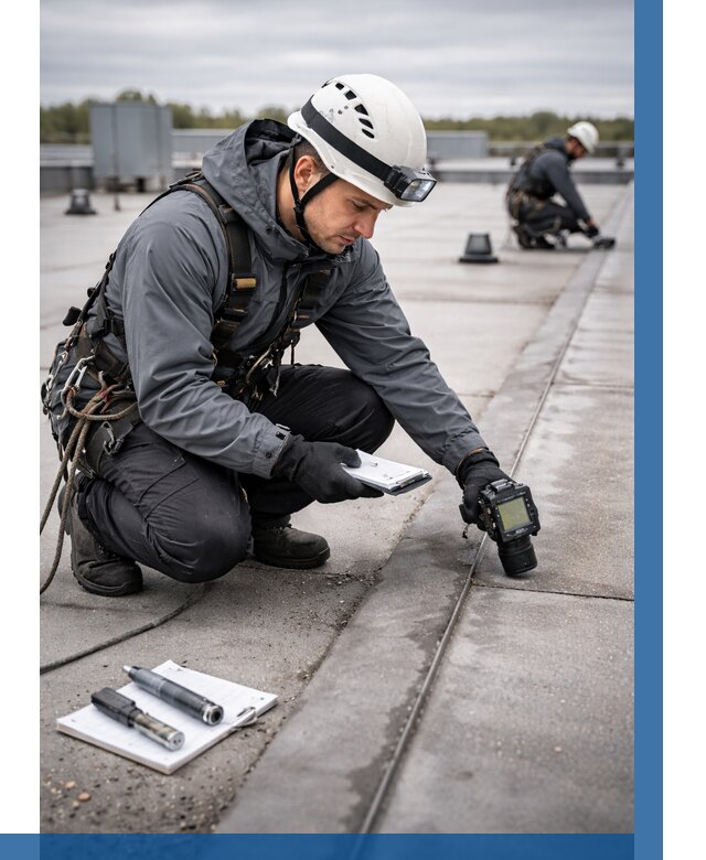 Обследование кровли на протечки в Санкте-Петербурге от 4783 р. | ВЫСОТНИК-Снк