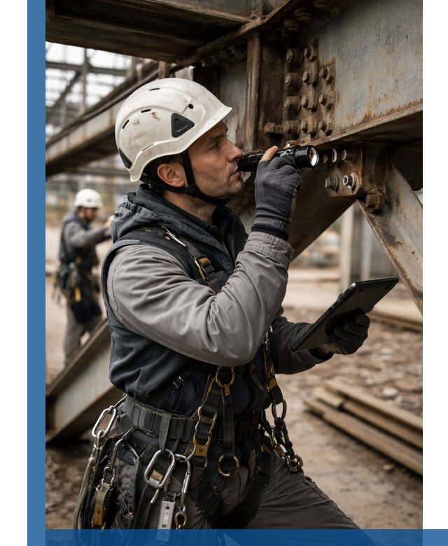 Обследование металлоконструкций и диагностика прочности в Санкте-Петербурге