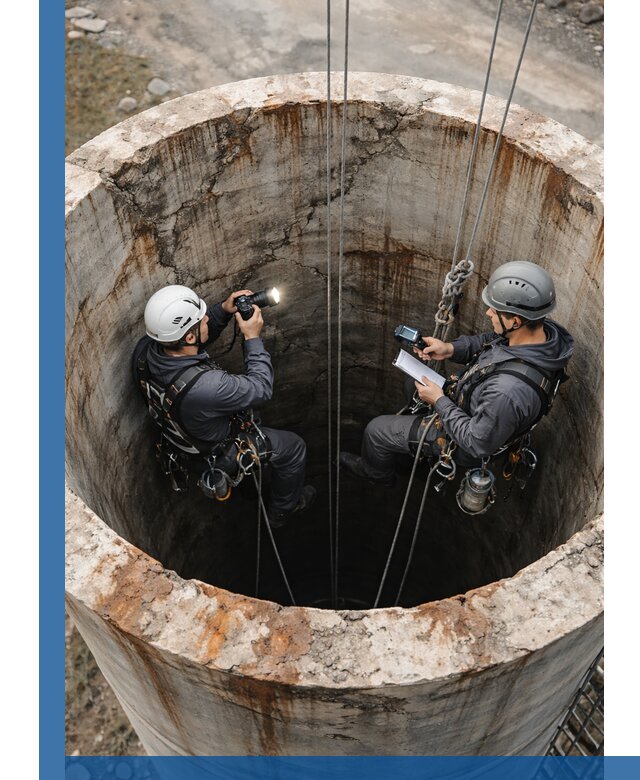 Обследование дымовой трубы: диагностика и оценка состояния в Санкте-Петербурге